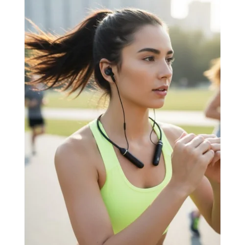 Mey İthalat® Kesintisiz Müzik Deneyimi Sunan Boyun Askılı Kablosuz Kulaklık