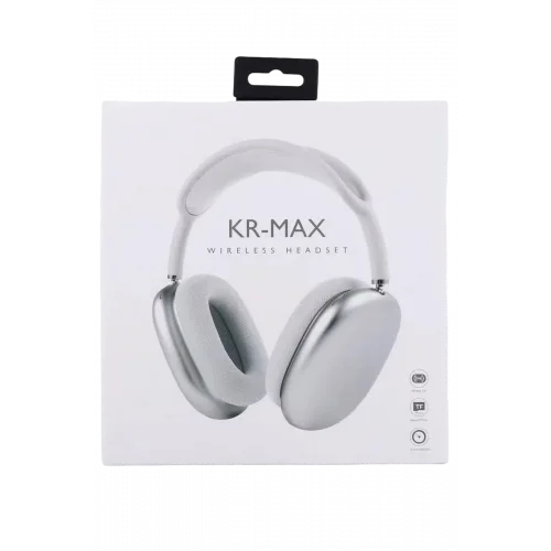 Mey İthalat®  KR Max BT Kablosuz Kulaklık - Beyaz