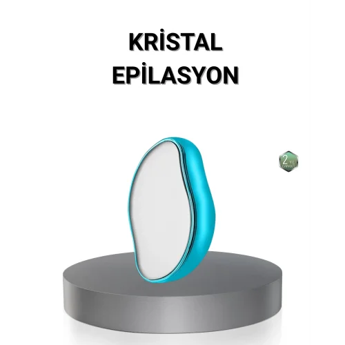 Mey İthalat® Kristal Tüy Alıcı Epilatör Kremsiz Kullanım Yüz ve Vücut İçin