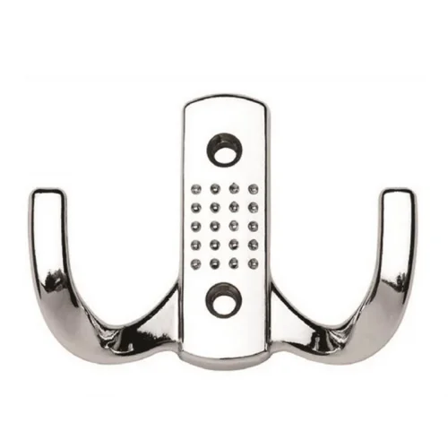 Mey İthalat® Krom Kaplama Noktalı Vestiyer Askısı 2 Li