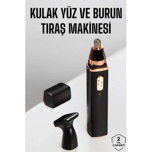 Mey İthalat® Kulak Burun Temizleyici Tıraş Makinesi Mini Seyahat Tipi