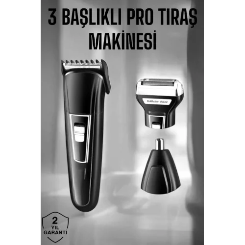Mey İthalat® Kulak Ve Burun Tıraşına Uygun Profesyonel Tıraş Makinesi
