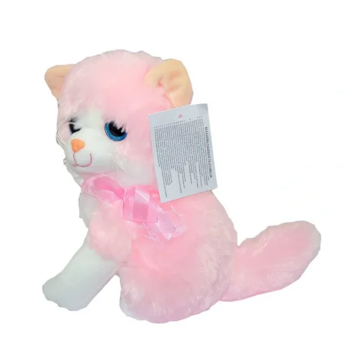 Mey İthalat® KZL-2208001 Ayakta Miyavlayan Kedi 3 Renk - Kızılkaya Oyuncak