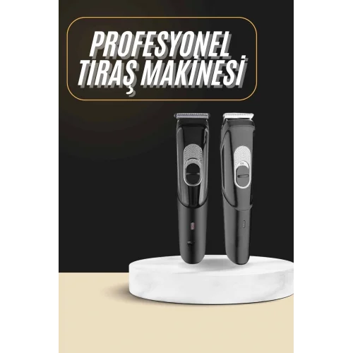 Mey İthalat® Lazer Epilasyon Öncesi Kısaltma Şarjlı Saç Sakal Tıraş Makinesi Ense Kesme Makinesi