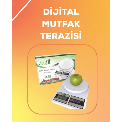 Mey İthalat® LCD Ekranlı Yüksek Hassasiyetli Dijital Mutfak Terazisi