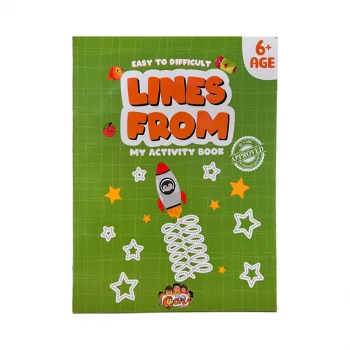 Mey İthalat® Lines From My Activity Book 6 Yaş