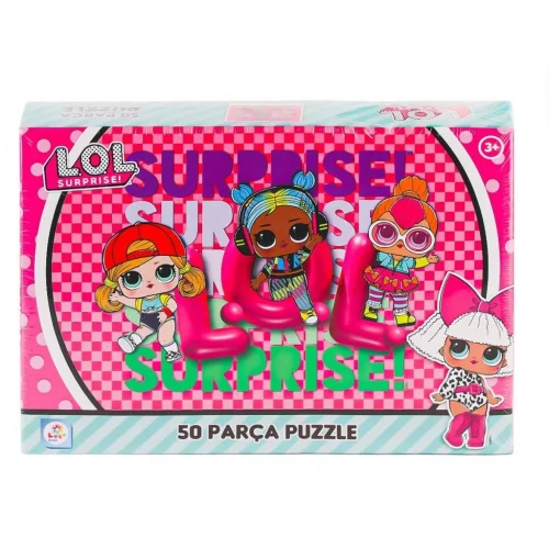 Mey İthalat® LOL0054 Lol 50 Parça Puzzle -Laço
