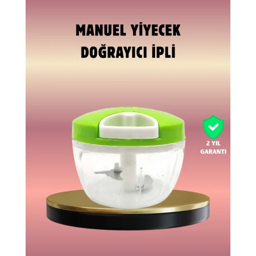 Mey İthalat® Manuel Mutfak Doğrayıcısı Kolay Temizlenebilir
