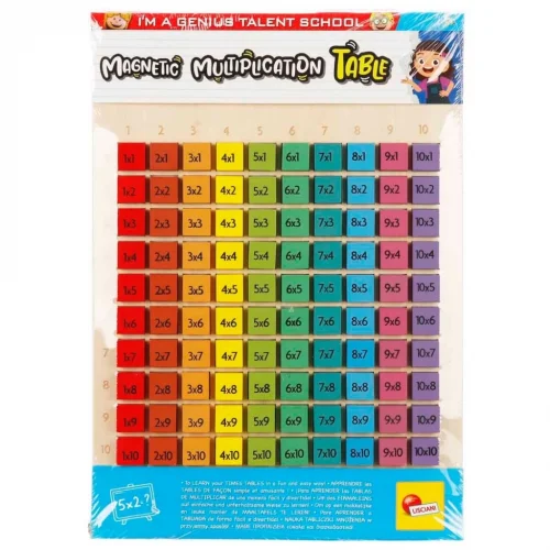 Mey İthalat® Manyetik Çarpım Tablosu