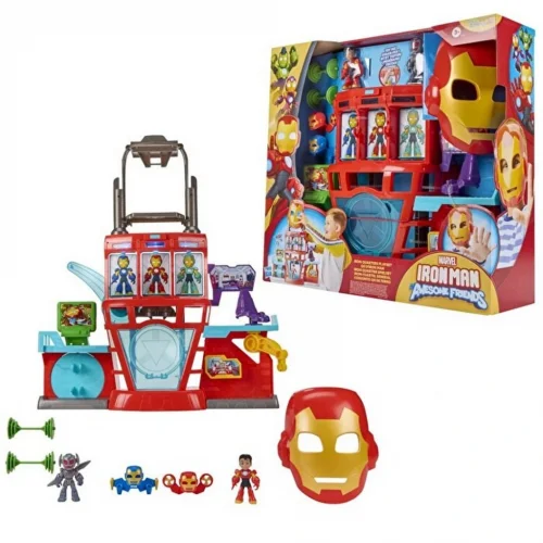 Mey İthalat® Marvel Iron Man ve Arkadaşları Oyun Seti G1259