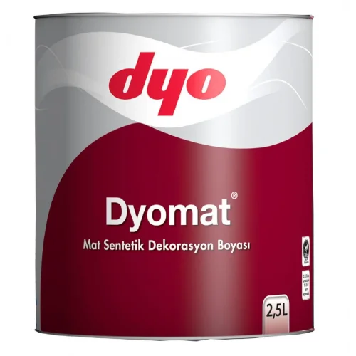Mey İthalat® mat Mat Dekorasyon Boyası 2,5 Litre Siyah