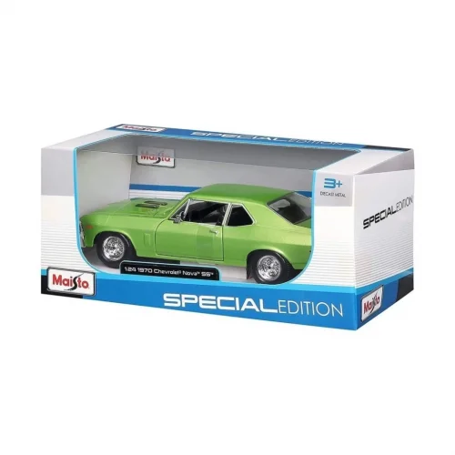 Mey İthalat®  31262 1:24  Chevrolet Nova Ss 1970 Model Araba -Necotoys