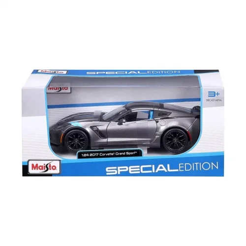Mey İthalat® 31516 2017 Corvette Grand Sport Model Araba 1:24 -Necotoys
