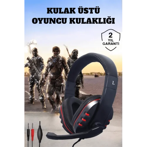 Mey İthalat® Mikrofonlu, Gürültü Engelleyici ve Dayanıklı Kulaklık: Oyun Performansınızı Zirveye Taşıyın