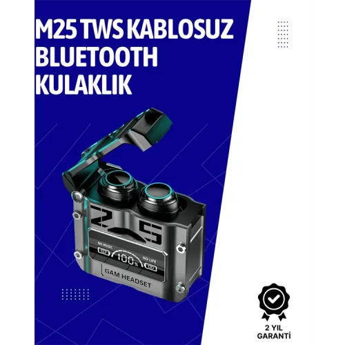Mey İthalat® Mikrofonlu Kulaklık | Gürültü Engelleyici | 180 Saat Kullanım Süresi | LED Göstergeli