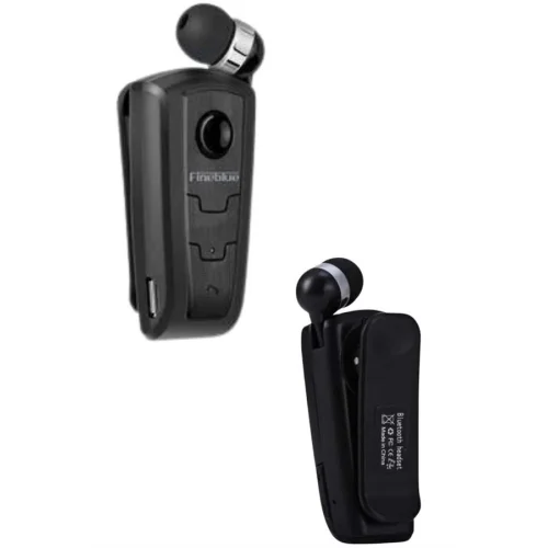 Mey İthalat® Mikrofonlu Makaralı Bluetooth Kulakiçi Kulaklık Android ve İOS Uyumlu