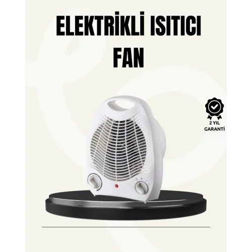 Mey İthalat® Mini Elektrikli Isıtıcı – Taşınabilir Fanlı Isıtma Sistemi