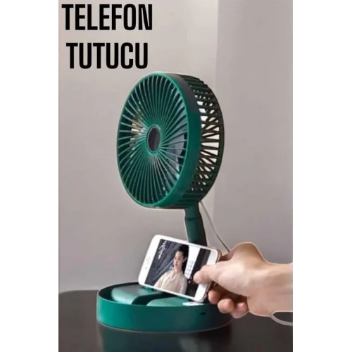 Mey İthalat® Mini Fan Soğutucu Telefon Tutucu Vantilatör