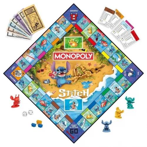 Mey İthalat® Monopoly Stitch Kutu Oyunu