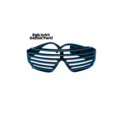 Mey İthalat® NEON GÖZLÜK MAVİ