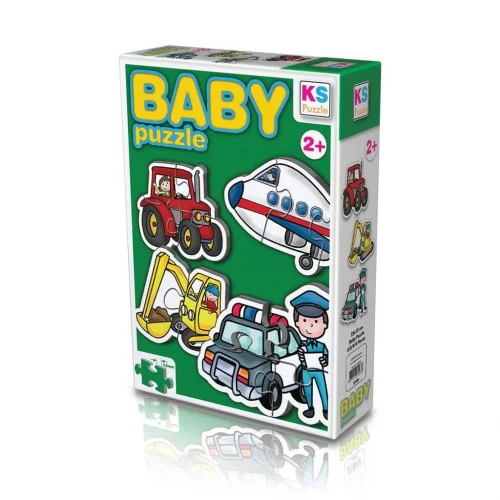 Mey İthalat® 12004 NessiWorld, Baby Puzzle Meslekler