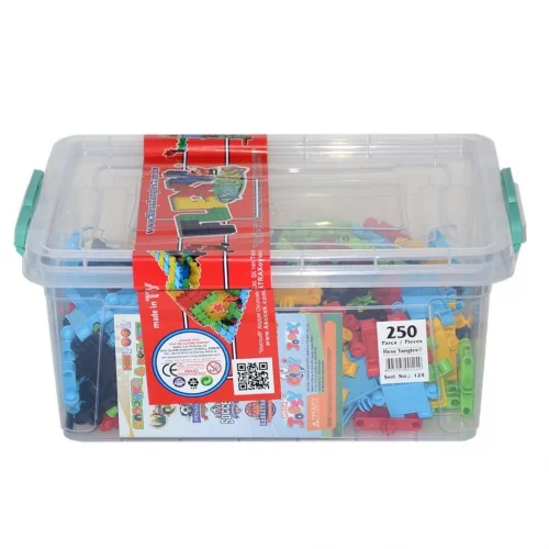 Mey İthalat® 124 Flexy 250 Parça Yapı Blokları