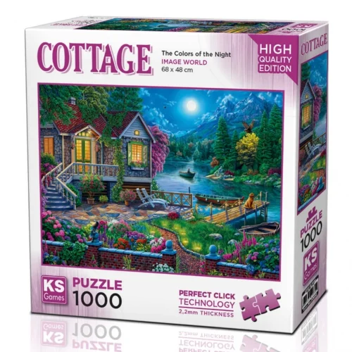 Mey İthalat® NessiWorld The Colors of the Night Puzzle 1000 Parça 20680