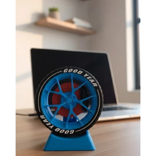 Mey İthalat® Ofis ve Home Office İçin Jant Temalı Dekoratif Obje