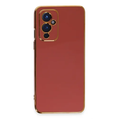 Mey İthalat®  One Plus 9 Kılıf Volet Silikon - Kırmızı