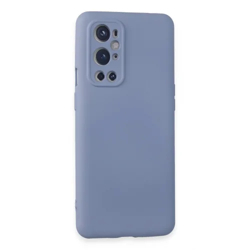 Mey İthalat®  One Plus 9 Pro Kılıf Nano içi Kadife Silikon - Mor