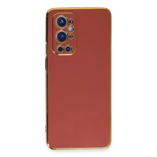 Mey İthalat®  One Plus 9 Pro Kılıf Volet Silikon - Kırmızı