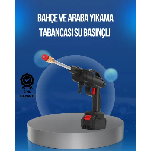 Mey İthalat® Orijinal 2025 48V Şarjlı Basınçlı Temizlik Tabancası A Kalite Seri