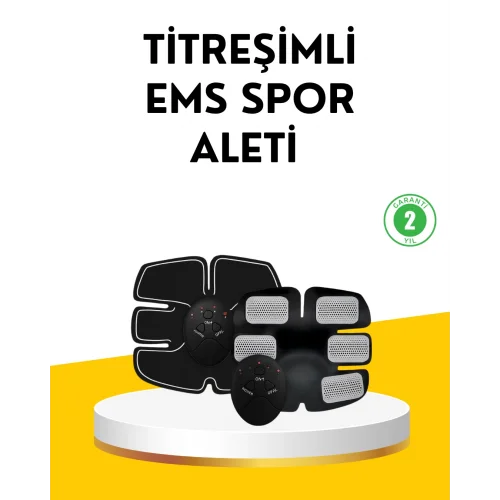 Mey İthalat® Orijinal 2025 EMS Titreşimli Kas Çalıştırma Cihazı Evde Spor İçin A Kalite
