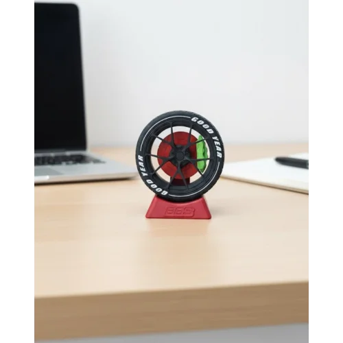 Mey İthalat® Otomobil Jant Görünümlü Ofis Masa Dekoru Hediye Seçeneği