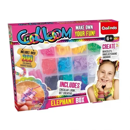 Mey İthalat® Cool Loom Elephant Box Hobi Set S00095692