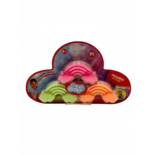 Mey İthalat® Paulinda Slime Super Cloudy Clay 3 Parça S00095812