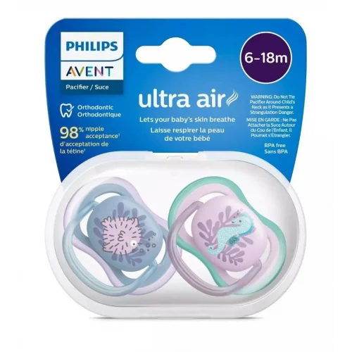 Mey İthalat®   Ultra Air Emzik 6-18 Ay Kız