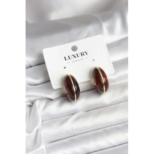 Mey İthalat® Pirinç Vintage Kadın Küpe