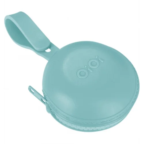 Mey İthalat®   Pod Silikon Emzik Kutusu Aqua Green