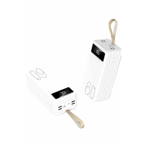 Mey İthalat® Powerbank 60.000 Mah Taşınabilir Şarj Hızlı El Fenerli Dijital Göstergeli