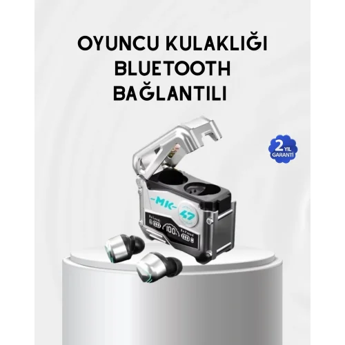 Mey İthalat® Powerbank Özellikli Bluetooth Kulaklık – Ergonomik, Suya Dayanıklı