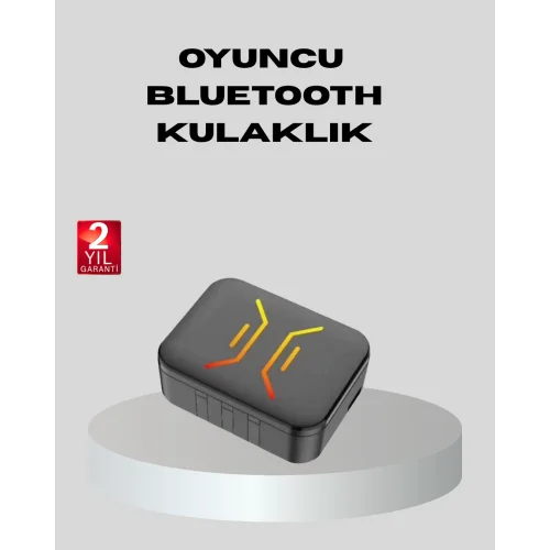 Mey İthalat® Powerbank’lı Bluetooth 5.3 Kulaklık – Kablolu/Kablosuz Kullanım, Dokunmatik ve Uzun Pil Süresi