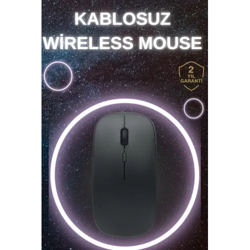 Mey İthalat® Profesyonel Mouse Wireless Oyuncu Faresi Bluetooth Bağlantılı