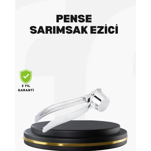Mey İthalat® Profesyonel Sarımsak Ezici Sağlam Yapı ve Rahat Kavrama