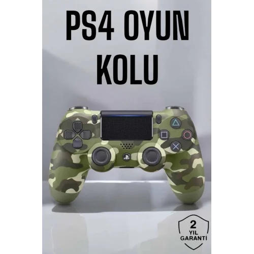 Mey İthalat® PS4 Oyun Kolu Kamuflaj Desenli Joystick