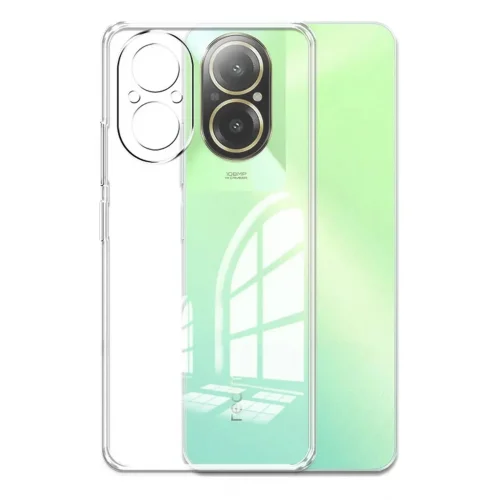 Mey İthalat®  Realme 12 Lite Kılıf Lüx Şeffaf Silikon