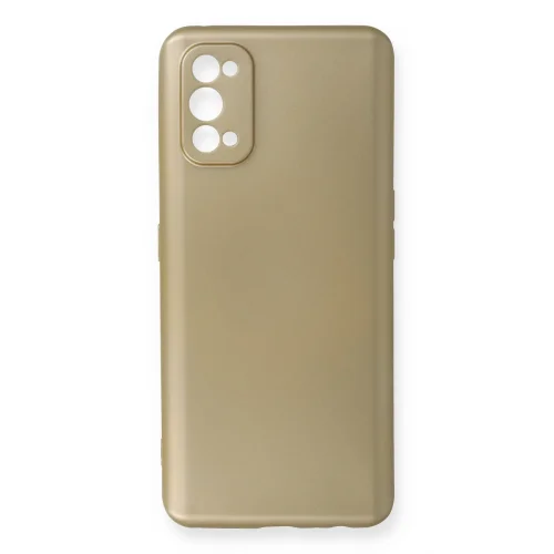 Mey İthalat®  Realme 7 Pro Kılıf First Silikon - Gold