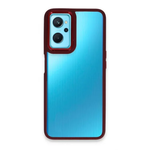 Mey İthalat®  Realme 9i 4G Kılıf Dora Kapak - Kırmızı