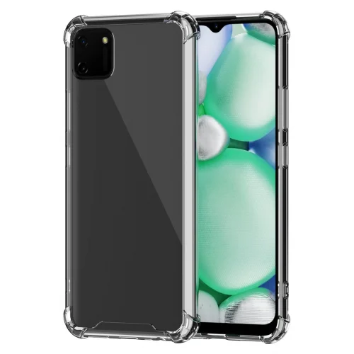 Mey İthalat®  Realme C11 Kılıf Olex Tpu Silikon - Şeffaf