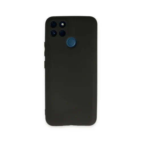 Mey İthalat®  Realme C21Y Kılıf First Silikon - Siyah